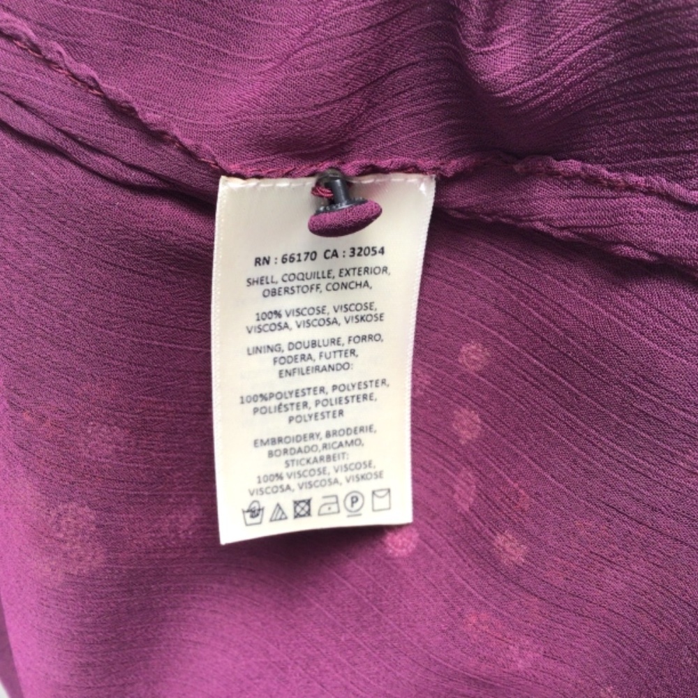 Anthropologie Daisy Chain Embroidered Blouse by Floreat Size L - Picture 4 of 6